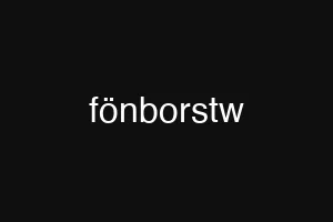 fönborstw