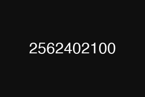 2562402100