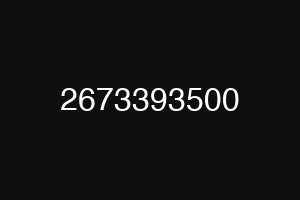 2673393500