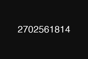 2702561814